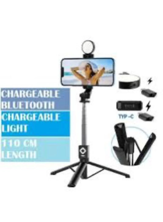 Portable Black Selfie Stick for Phone 5.0