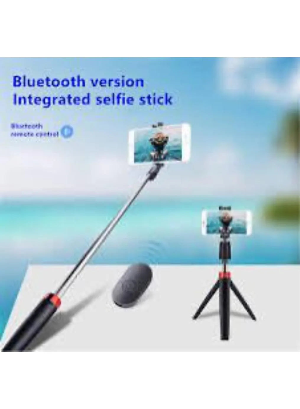 Portable Black Selfie Stick for Phone 5.0