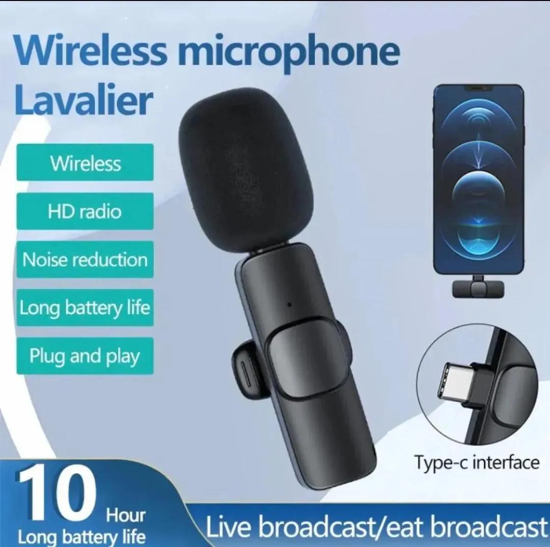 Black Microphone ABS Plastic for Accessories 5.0