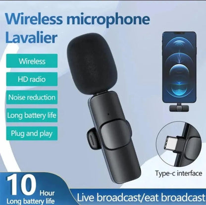 Black Microphone ABS Plastic for Accessories 5.0