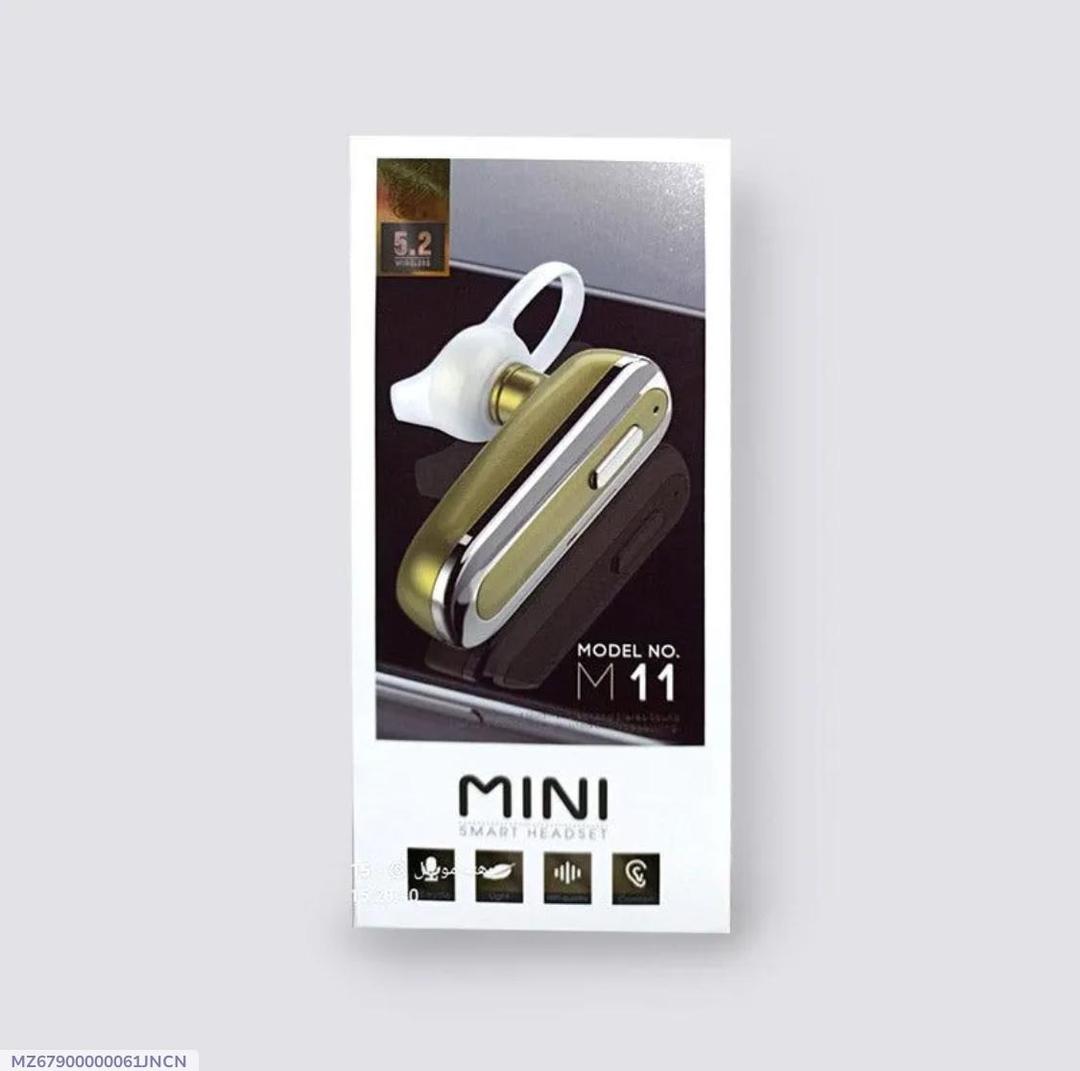 Mini Bluetooth Headset M11 Clear Voice Multicolor 3.8