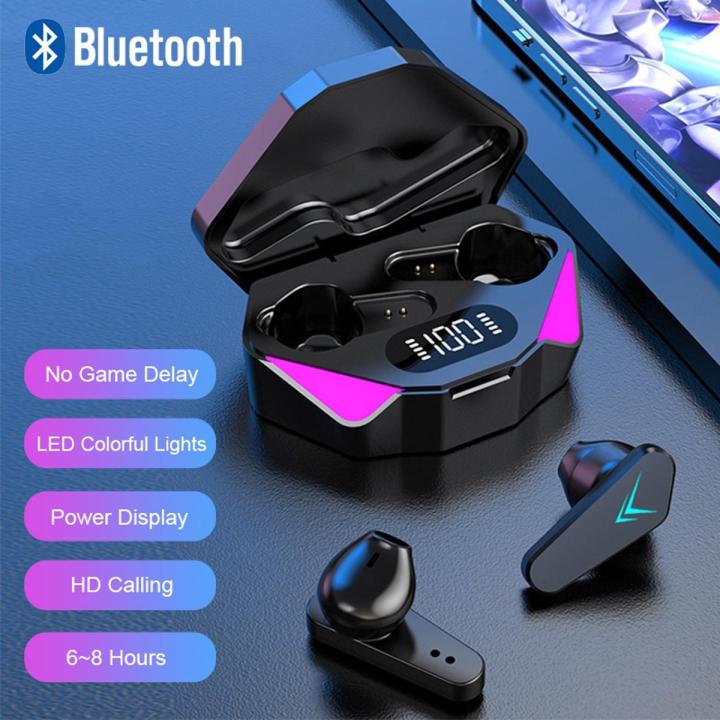 X15 TWS Wireless Gaming Earbuds with LED Display