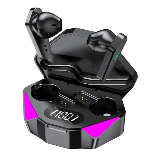 X15 TWS Wireless Gaming Earbuds with LED Display